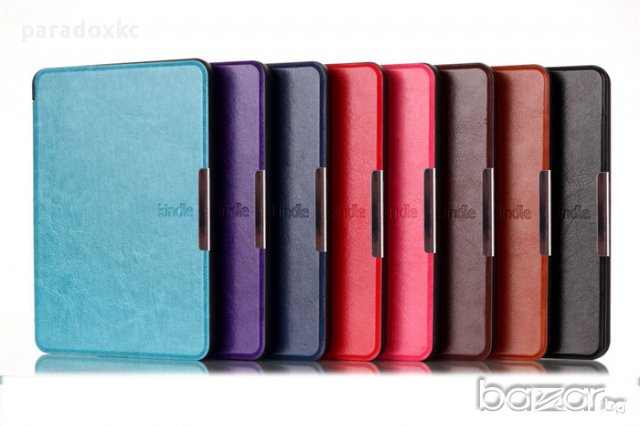 Калъф за New Kindle Touch 7-ма генерация 2014г., auto sleep фунцкия + протектор, чисто нов, снимка 6 - Електронни четци - 9326163