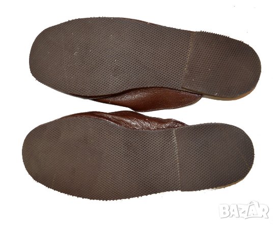 Мъжки чехли естествена кожа, снимка 4 - Мъжки сандали - 23479178