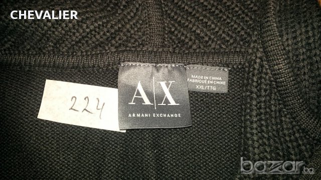 ARMANY EXCHANGE размер XXL мъжка 224-14, снимка 5 - Пуловери - 15985102