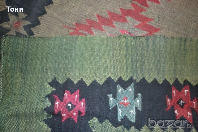 Автентична ръчно тъкана пътека / черга / килим , снимка 9 - Пътеки - 11521773