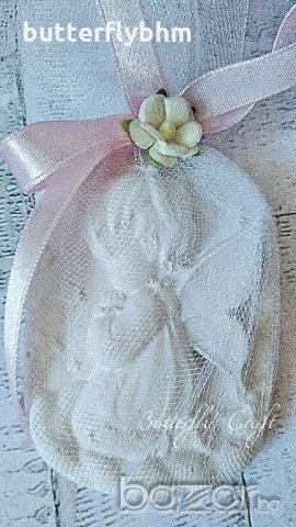 Подаръци за гости, Гипсови фигурки, Подаръци за кръщене, Подаръци за сватба, снимка 3 - Фигурки - 21484385