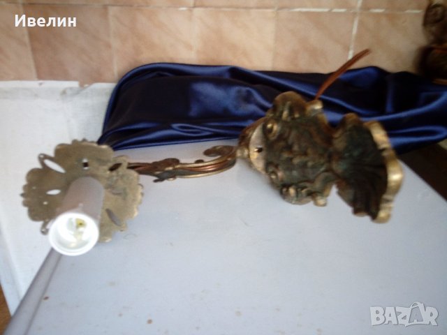 стар бароков аплик, снимка 6 - Осветление - 21684099