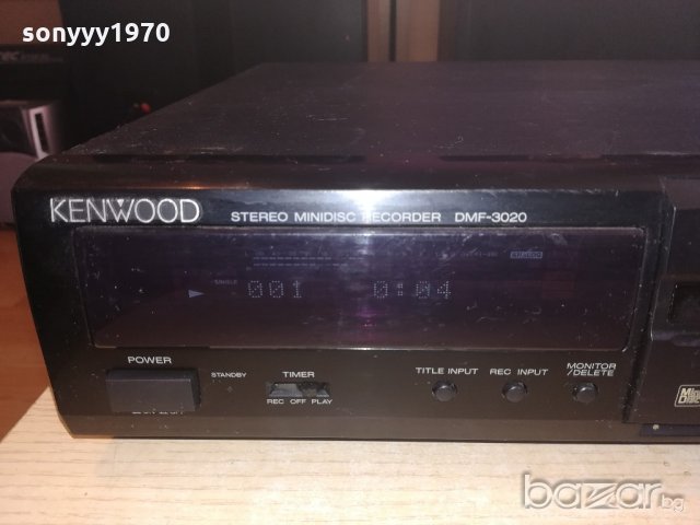 kenwood dmf-3020 minidisc recorder-внос швеицария, снимка 11 - Ресийвъри, усилватели, смесителни пултове - 20963833