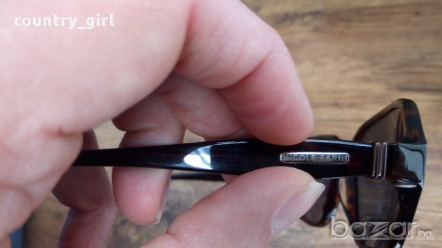 nicole farhi sunglasses - страхотни дамски очила, снимка 3 - Слънчеви и диоптрични очила - 17883347