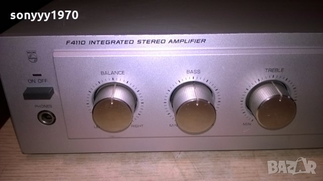 philips f4110 stereo усилвател-внос швеицария, снимка 3 - Ресийвъри, усилватели, смесителни пултове - 23202074