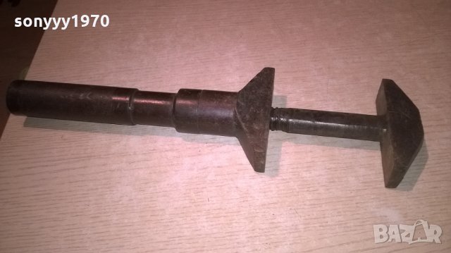 антика-стар немски раздвижен ключ/чук-внос швеицария, снимка 3 - Колекции - 22745511