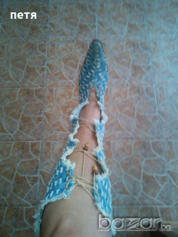 уникален дънков комплект намален