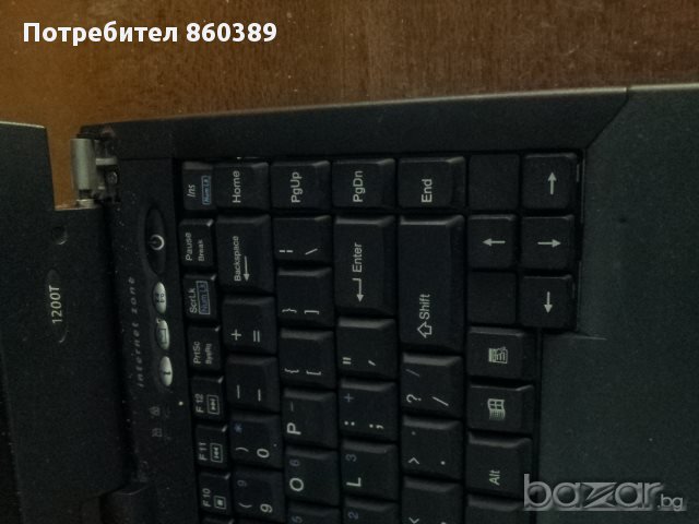  Продавам лаптоп Compaq Presario 1200T. Може и бартер. , снимка 5 - Лаптопи за дома - 13631845