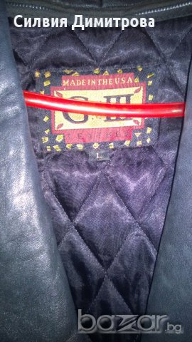 -МАНТО ЕСТЕСТВЕНА кОЖА-, снимка 3 - Палта, манта - 9479014