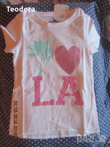 Блузка за Момиче С&А, снимка 2 - Детски Блузи и туники - 25538380