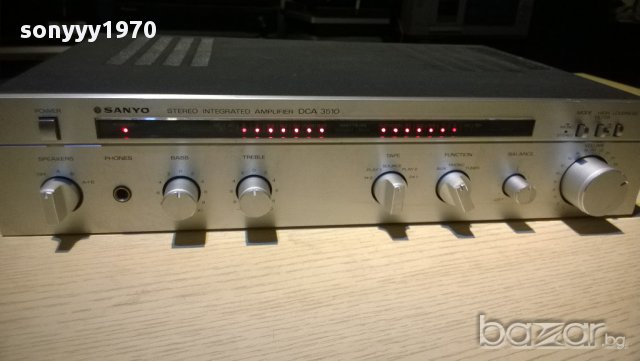 sanyo dca-3510-stereo amplifier-made in spain-внос швеицария, снимка 6 - Ресийвъри, усилватели, смесителни пултове - 10353212