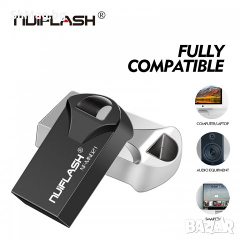  Мини флашка метална 32GB USB 2.0 , снимка 7 - USB Flash памети - 24707223