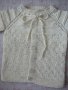 Нова ръчно плетена жилетка - ръст до 92 см, снимка 5