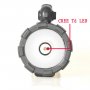 398 Мощен акумолаторен прожектор 20W с USB, снимка 5