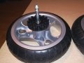 нови плътни гуми с джанти-за колесар за каяк или друго-26х7см, снимка 7