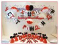 украса и аксесоари на тема Мини Маус за детски рожден ден, снимка 1 - Детегледачки, детски центрове - 20211915