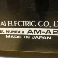 akai am-a201-stereo amplifier-made in japan-внос швеицария, снимка 11 - Ресийвъри, усилватели, смесителни пултове - 8904976