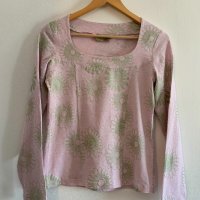 Блуза на цветя, снимка 4 - Блузи с дълъг ръкав и пуловери - 24615159