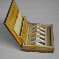 Кутия за цигари пирографирана, снимка 5 - Други ценни предмети - 11782684
