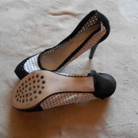 100 % кожа официални обувки Mario Lucci , снимка 8 - Дамски елегантни обувки - 22046349