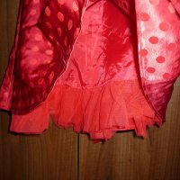 GEORGE НОВА страхотна официална рокля, червена Коледна рокля, снимка 3 - Детски рокли и поли - 23070485