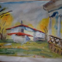 картина-църква, снимка 2 - Картини - 22530866