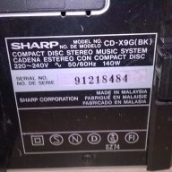 Sharp cd-x9g-голям двукасетъчен-внос швеицария, снимка 9 - Ресийвъри, усилватели, смесителни пултове - 14416490