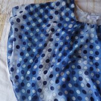 Летни сини точки на Юнона  , снимка 2 - Блузи с дълъг ръкав и пуловери - 21162403