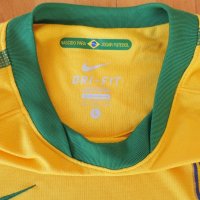 Nike Brasil CBG Official Home Mens Soccer Jersey, снимка 6 - Тениски - 13687667