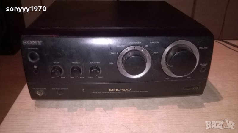 sony ta-ex7 amplifier-made in japan-внос швеицария, снимка 1