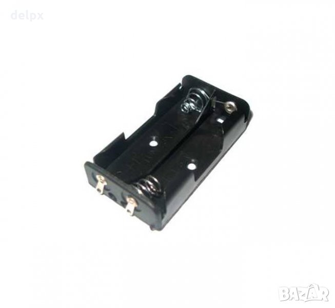 Държач/гнездо за батерии 2xAA (LR6) (R6), снимка 1