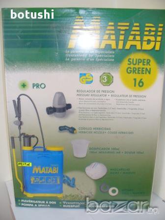  Пръскачка градинска - Матаби 16л, снимка 1