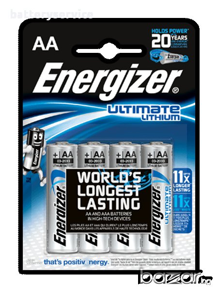 Energizer Ultimate Lithium 9V, AA, AAA литиеви батерии, снимка 1