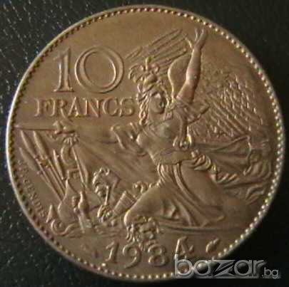 10 франка 1984(Франсоа Роде), Франция