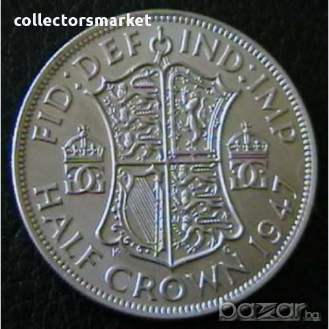½ крона 1947, Великобритания
