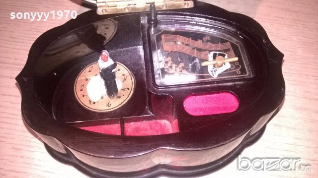 поръчана-музикална кутия-16х11х6см-внос франция, снимка 3 - Колекции - 19919365