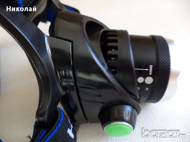 Акумулаторен челник Cree-Т6 с 2 бр. батерии, снимка 7 - Осветление - 12067514