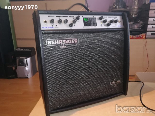 поръчано-behringer blue devil gx112 virtube technology-внос швеицария, снимка 1 - Ресийвъри, усилватели, смесителни пултове - 20811629