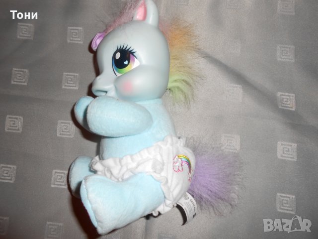 Колекционерско интерактивно My little pony Newborn Rainbow Dash, снимка 6 - Кукли - 23111679