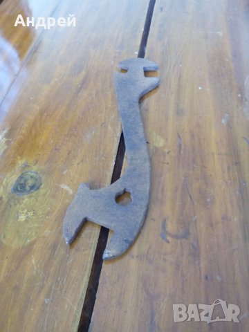 Старинен гаечен ключ #5, снимка 2 - Антикварни и старинни предмети - 23833041