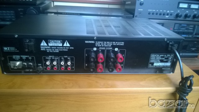 denon dra-25 am/fm stereo receiver-japan-loudnes-нов внос от швеицария, снимка 15 - Ресийвъри, усилватели, смесителни пултове - 7325742