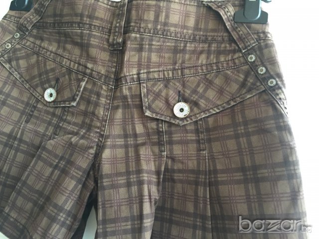 Дамска карирана пола-панталон КILLER LOOP оригинал, size 36, отлично състояние, снимка 7 - Поли - 17755989