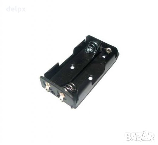 Държач/гнездо за батерии 2xAA (LR6) (R6), снимка 1