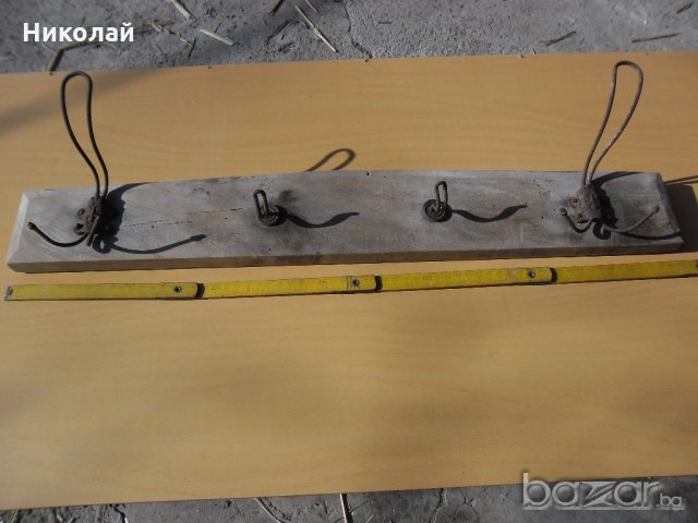 Старинна закачалка, снимка 4 - Антикварни и старинни предмети - 20567304