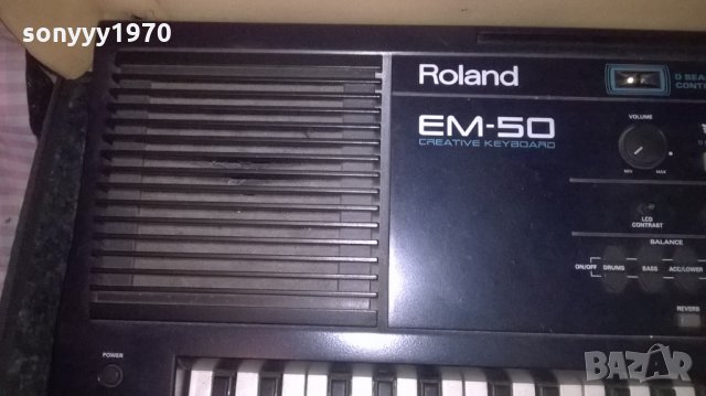 roland em-50 made in italy-внос швеицария, снимка 8 - Синтезатори - 25505671