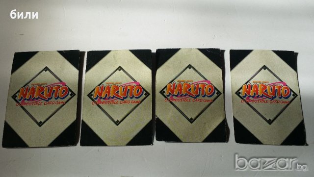 NARUTO карти за игра, снимка 2 - Колекции - 19489297