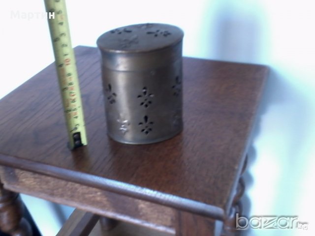 Стара  бронзова- Кутия -1бр!(5555615), снимка 2 - Други стоки за дома - 18630661