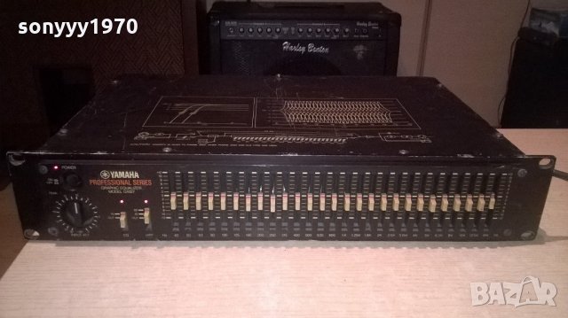 yamaha q1027 profi equalizer-made in japan-внос швеицария, снимка 2 - Ресийвъри, усилватели, смесителни пултове - 22196946