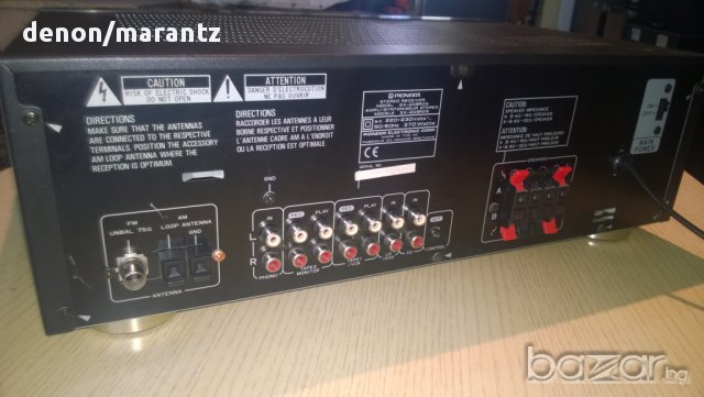 pioneer sx-205rds-stereo receiver-370 watts-rds-made in uk-внос швеицария, снимка 17 - Ресийвъри, усилватели, смесителни пултове - 8255551