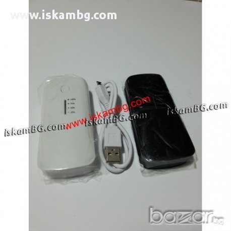 Външна мобилна акумулаторна батерия 5600 mAh + фенерче, снимка 3 - Други - 13389631